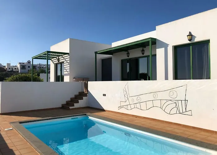 Casa Tranquila Con Vistas En La Colina De * Tías